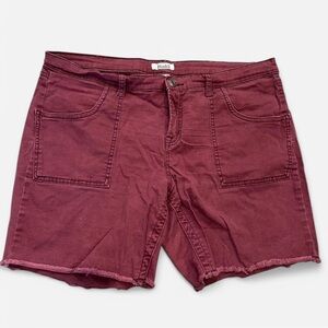 Mudd Jean Bermuda Shorts Juniors 17 XL Vintage